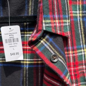 LLBEAN woman’s flannel shirt